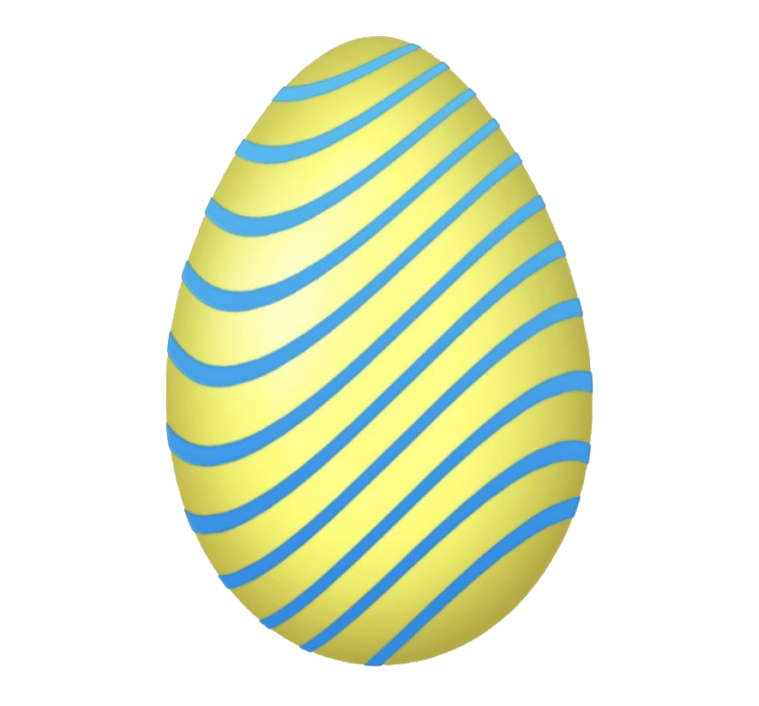 Egg Easter Yellow PNG File HD Transparent PNG Image