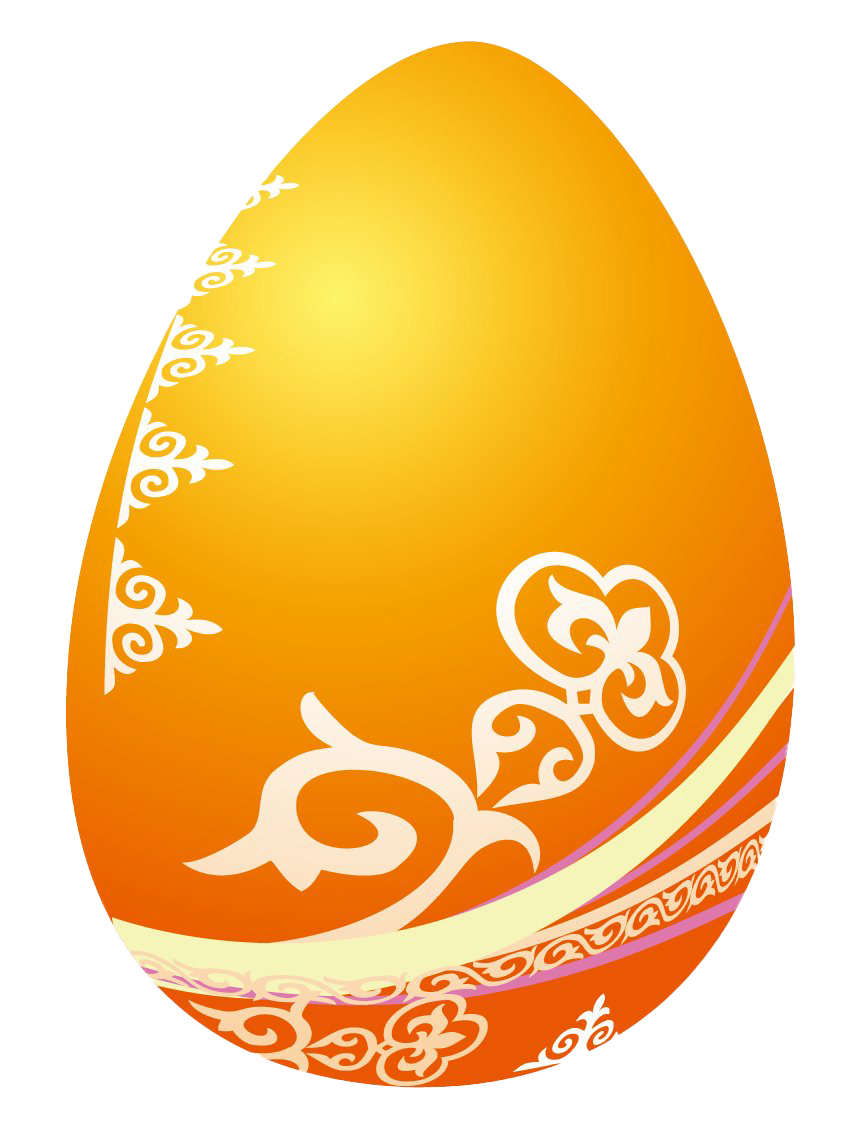 Egg Easter Yellow Free HQ Image Transparent PNG Image