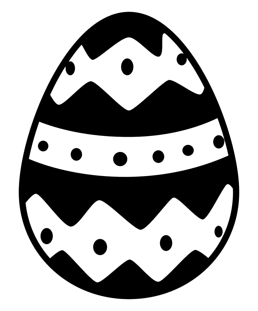 Easter Black Egg Free Download PNG HQ Transparent PNG Image