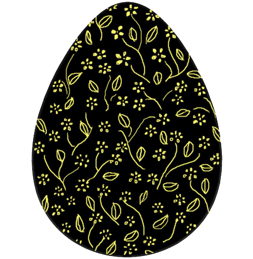 Easter Black Egg Picture Free PNG HQ Transparent PNG Image