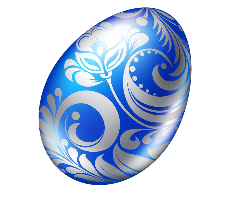 Blue Egg Easter HD Image Free Transparent PNG Image