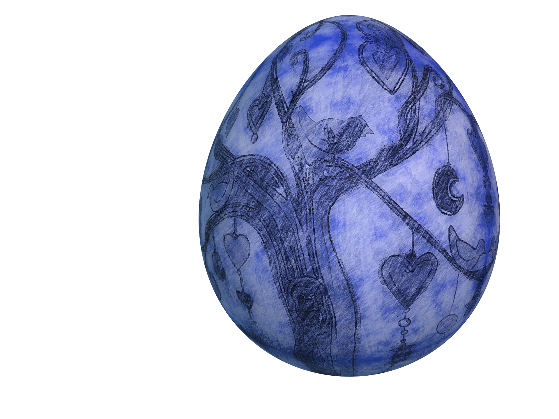 Blue Egg Easter Free Transparent Image HD Transparent PNG Image