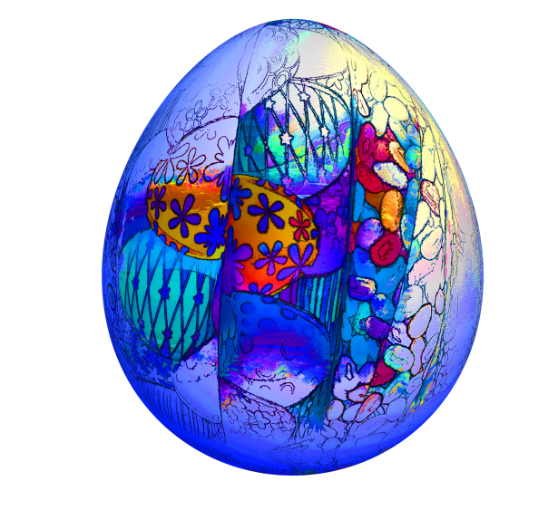 Blue Egg Pic Easter PNG Download Free Transparent PNG Image