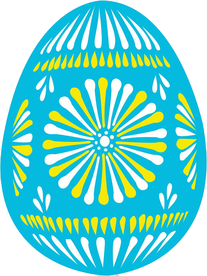 Blue Egg Easter Picture Free Clipart HQ Transparent PNG Image