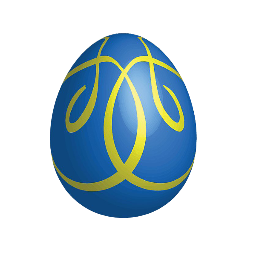 Blue Egg Easter HD Image Free Transparent PNG Image