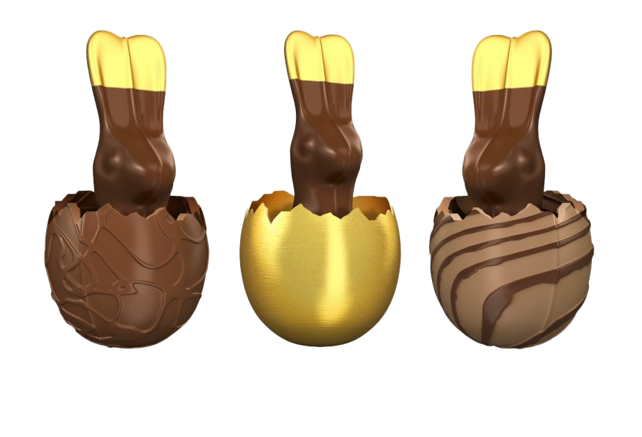 Broken Easter Egg Chocolate Free Download PNG HQ Transparent PNG Image