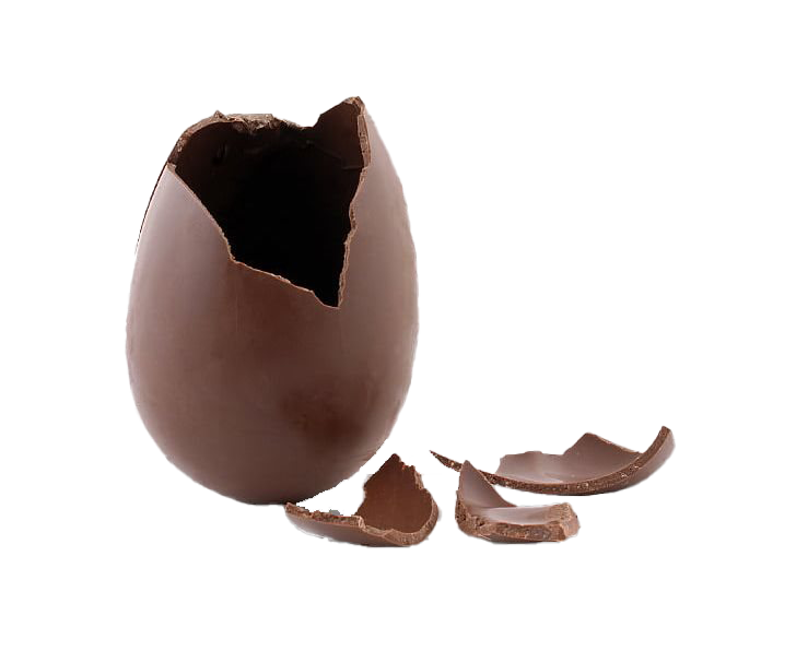 Broken Easter Egg Chocolate Free Download Image Transparent PNG Image