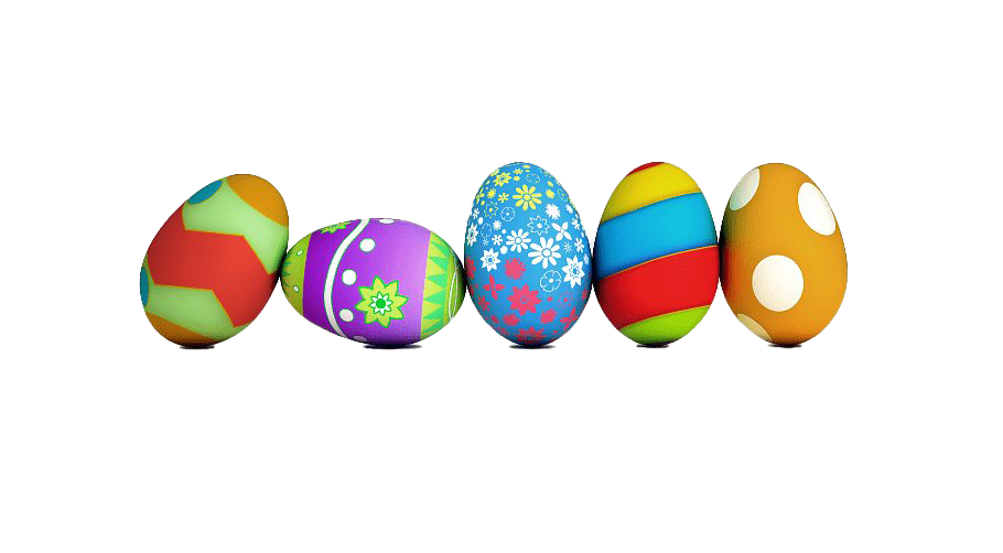 Egg Easter Colorful Free Clipart HQ Transparent PNG Image