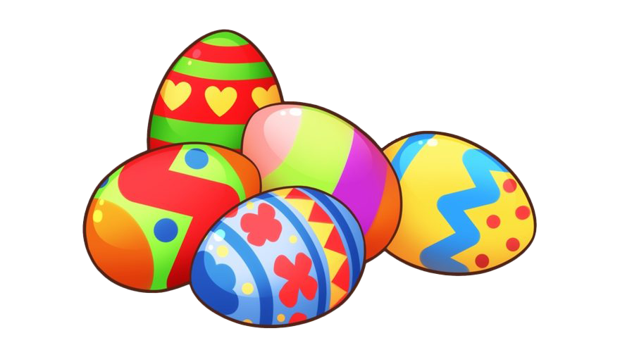 Eggs Easter Colorful Free PNG HQ Transparent PNG Image