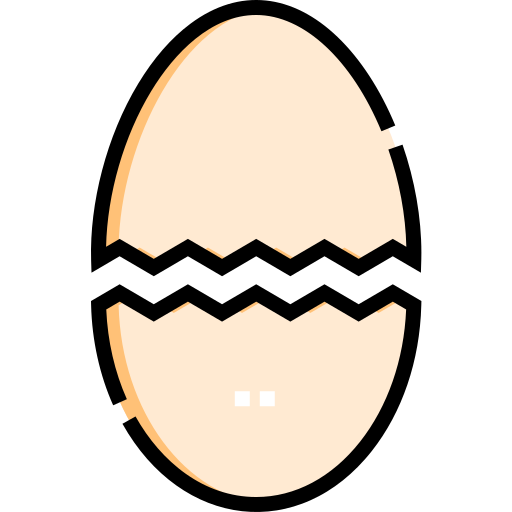 Egg Cracked Easter Download HD Transparent PNG Image