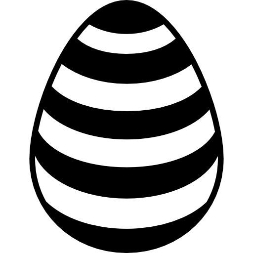 Decorative Easter Black Egg PNG Free Photo Transparent PNG Image