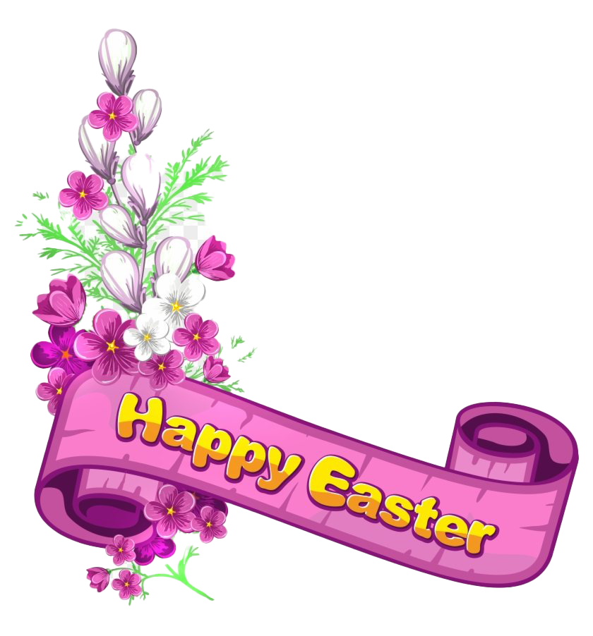 Banner Easter HD Image Free Transparent PNG Image