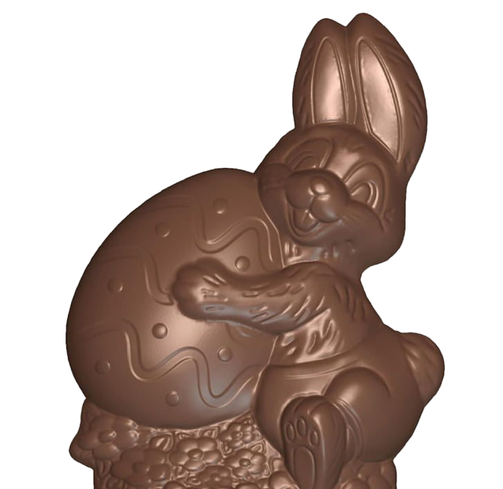 Easter Bunny Chocolate Free Transparent Image HD Transparent PNG Image