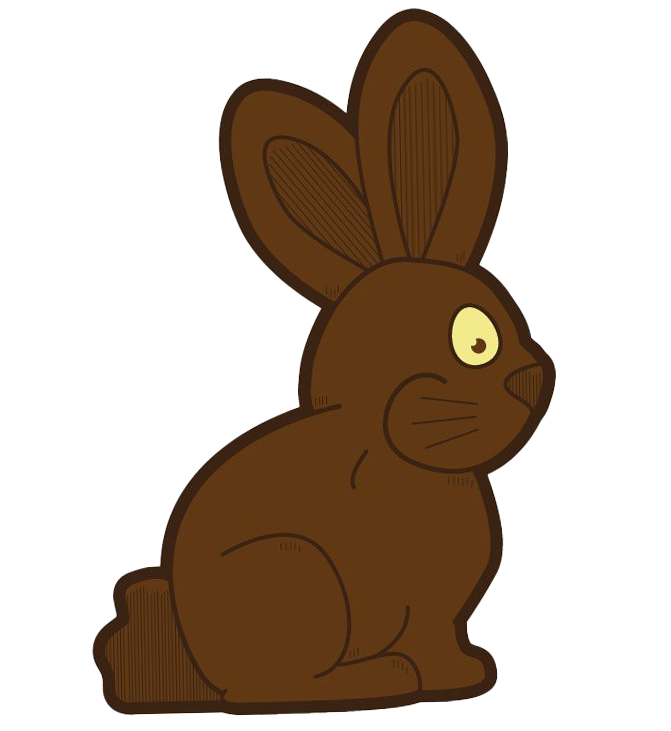 Picture Easter Bunny Chocolate Download HQ Transparent PNG Image