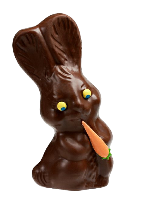 Easter Bunny Chocolate HD Image Free Transparent PNG Image