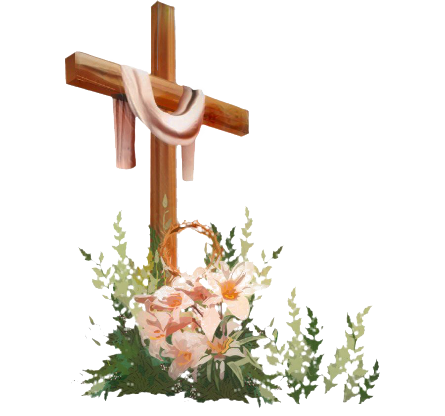 Christian Easter Cross Free HD Image Transparent PNG Image