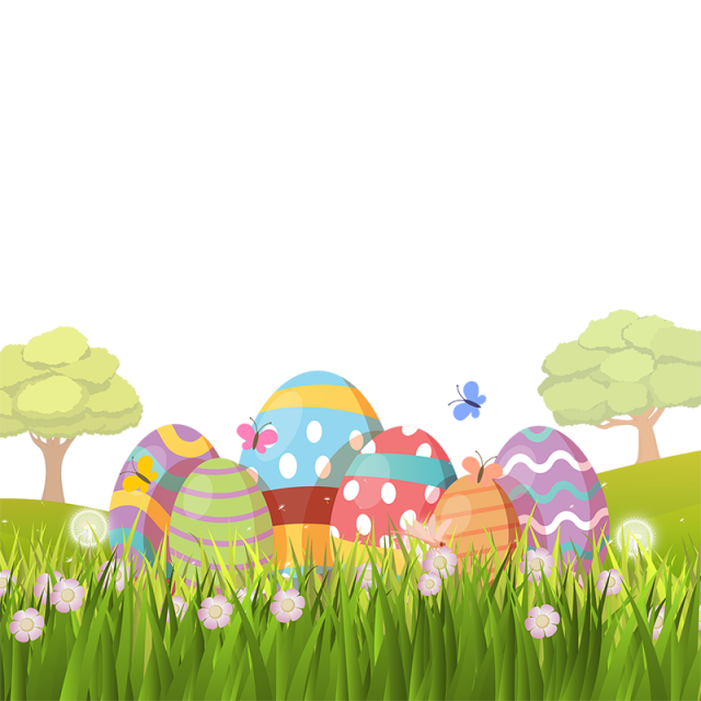 Egg Grass Easter Picture Free Download PNG HQ Transparent PNG Image