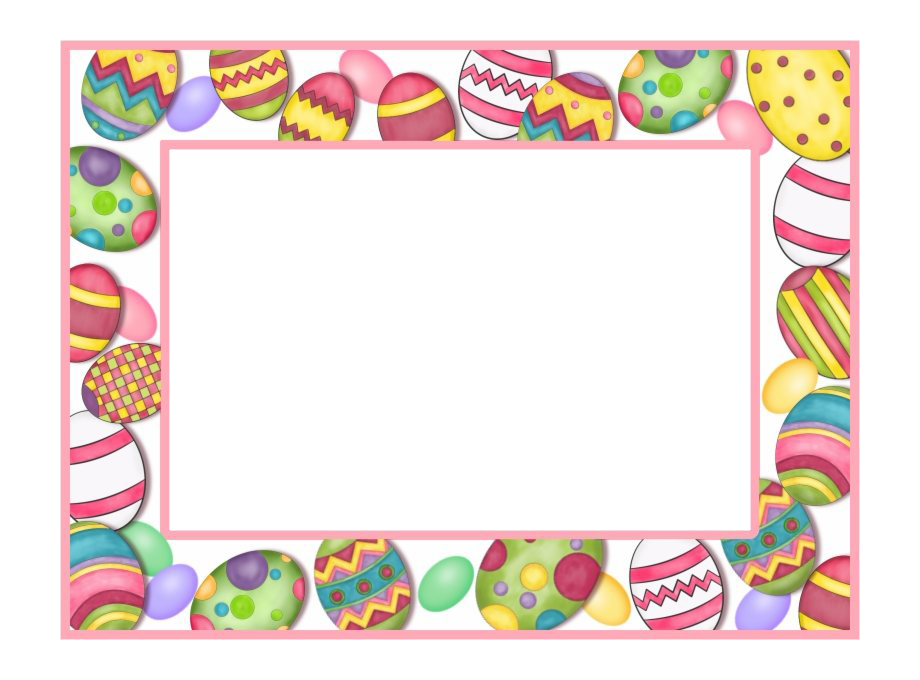 Border Eggs Easter Free Clipart HD Transparent PNG Image