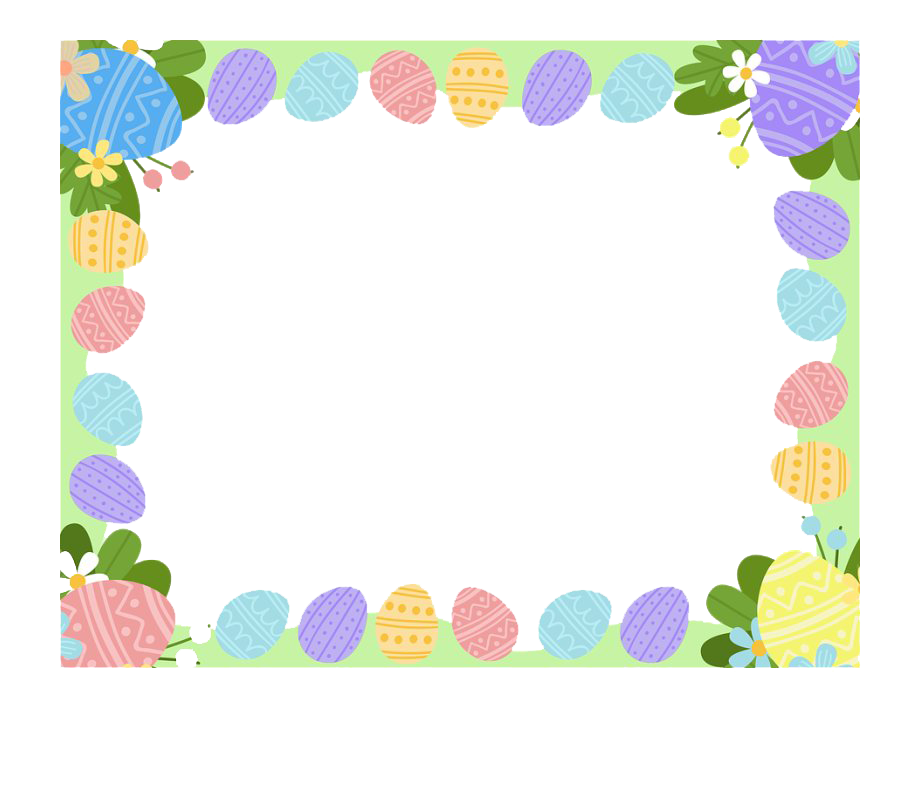 Border Eggs Easter Download Free Image Transparent PNG Image