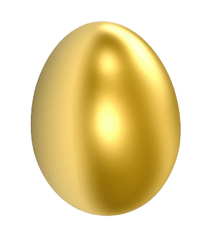 Egg Easter Gold Free PNG HQ Transparent PNG Image