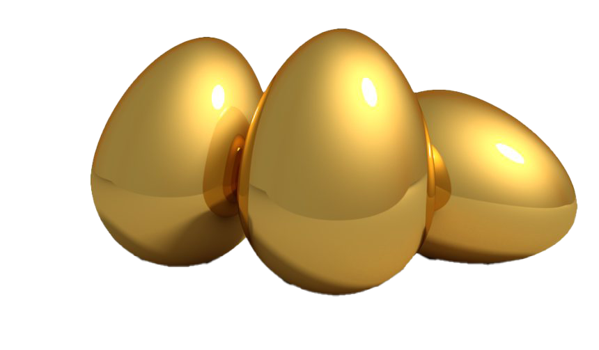 Egg Easter Gold Photos Free PNG HQ Transparent PNG Image