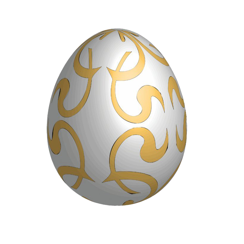 Egg Easter Gold Picture PNG Free Photo Transparent PNG Image