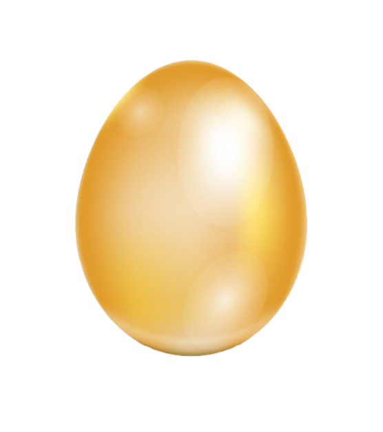 Egg Easter Gold PNG Free Photo Transparent PNG Image