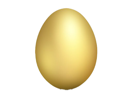 Golden Easter Egg Free PNG HQ Transparent PNG Image