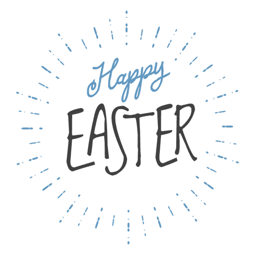 Logo Picture Easter Happy HD Image Free Transparent PNG Image