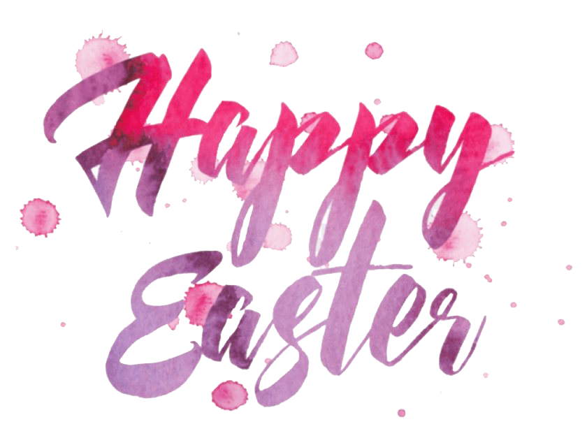 Logo Easter Word Happy Free PNG HQ Transparent PNG Image