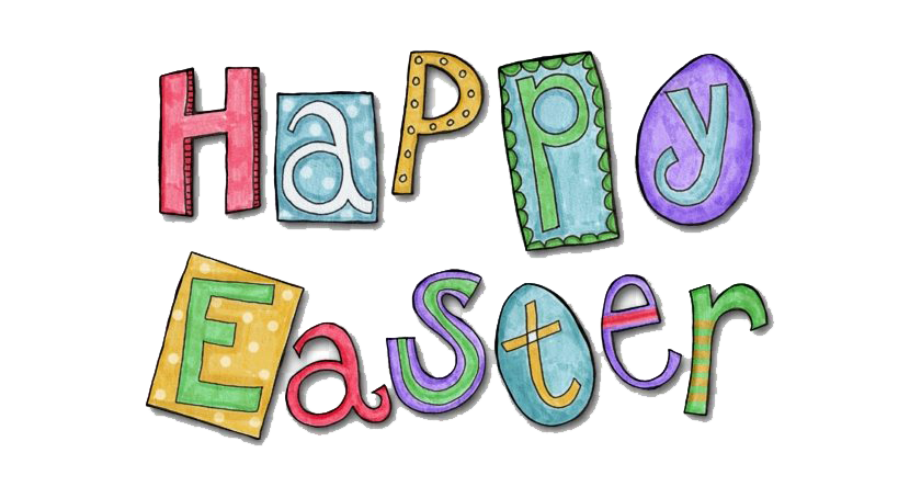 Text Easter Happy Download HD Transparent PNG Image