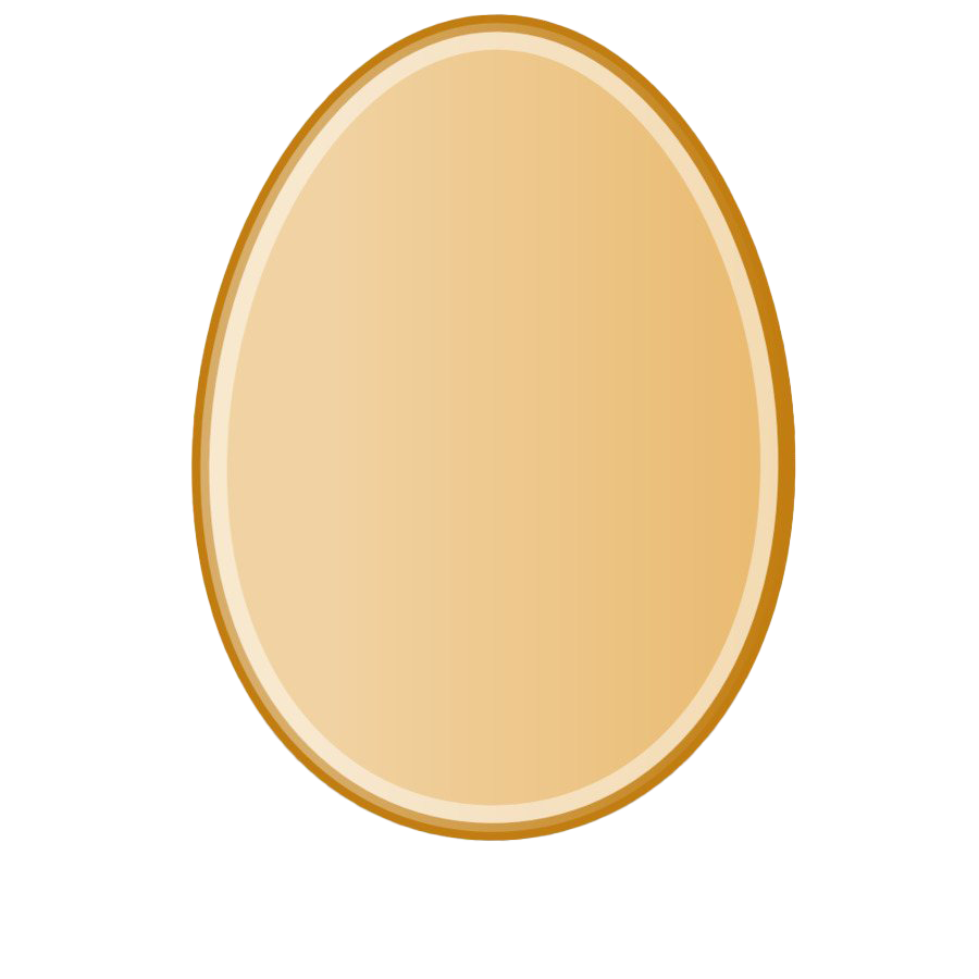 Orange Egg Easter PNG Image High Quality Transparent PNG Image