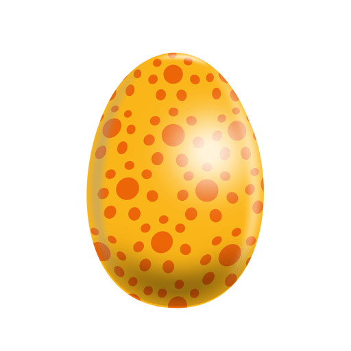 Orange Egg Easter Free Transparent Image HD Transparent PNG Image