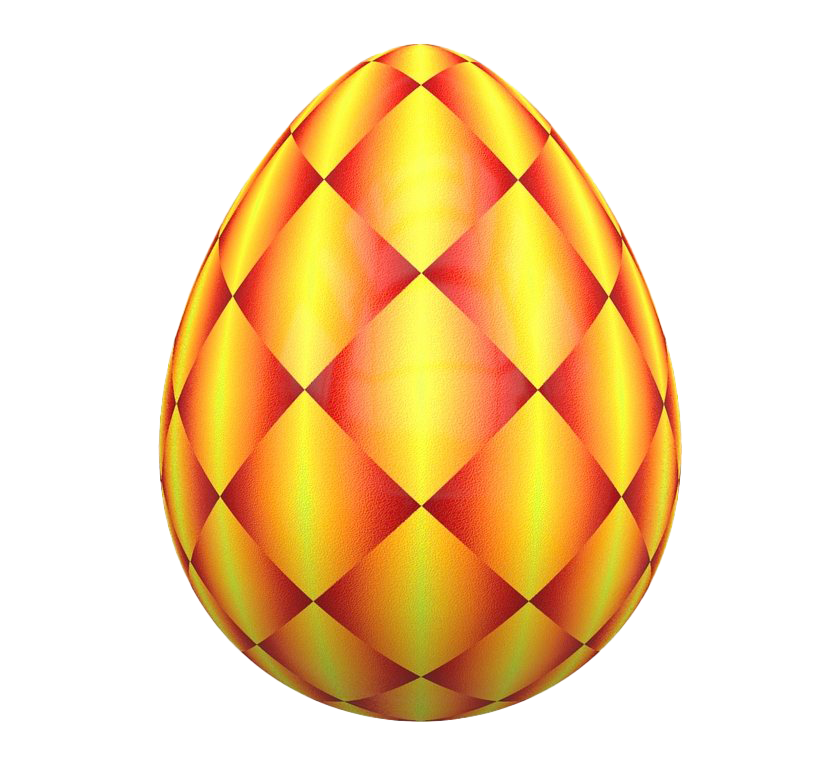 Orange Egg Easter PNG Download Free Transparent PNG Image