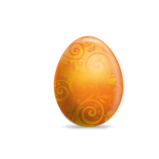 Orange Egg Easter PNG Image High Quality Transparent PNG Image