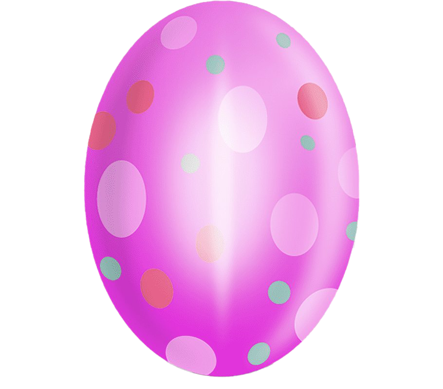 Pink Egg Easter HD Image Free Transparent PNG Image