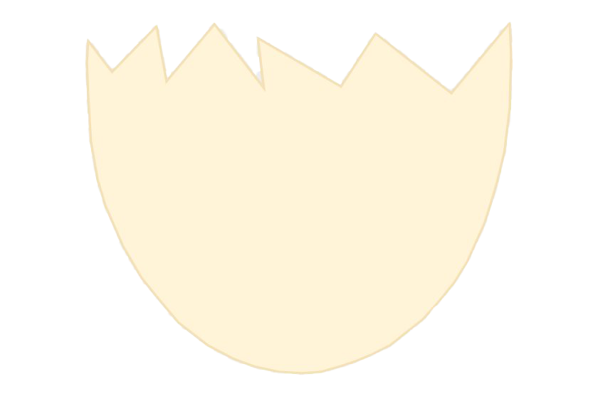 Plain Cracked Easter Egg HQ Image Free Transparent PNG Image