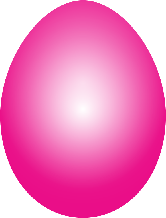 Pink Plain Easter Egg HD Image Free Transparent PNG Image