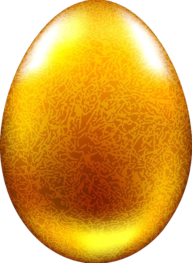 Plain Easter Egg Yellow Free Download Image Transparent PNG Image