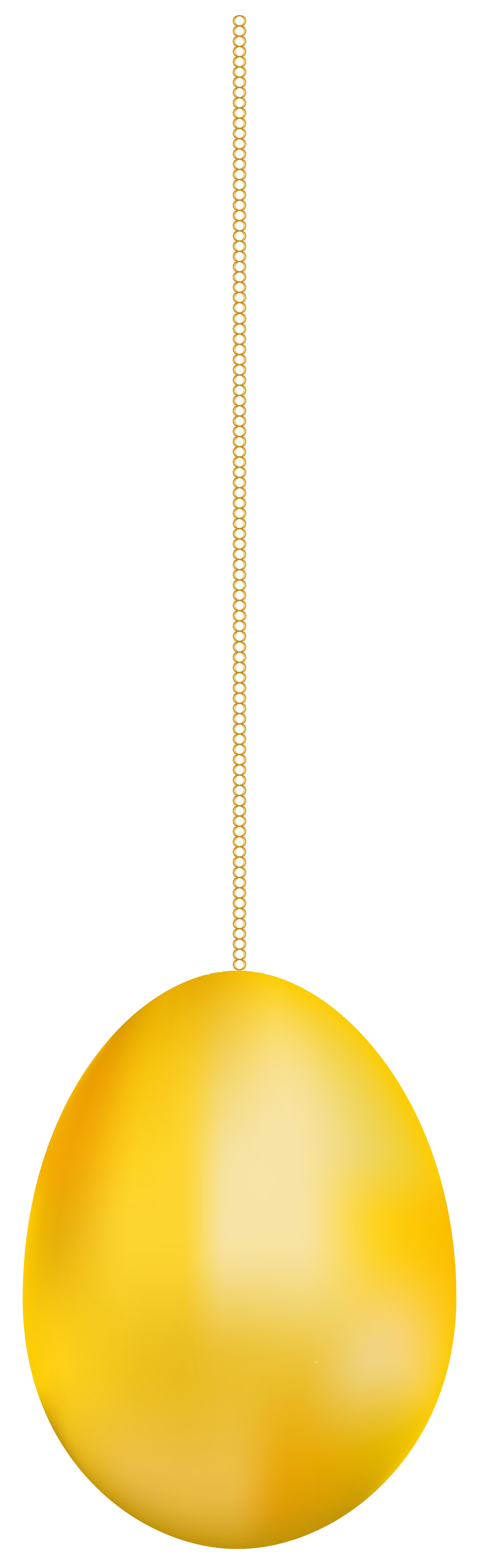 Plain Easter Egg Yellow Download HD Transparent PNG Image