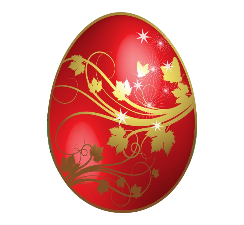 Egg Easter Red Download Free Image Transparent PNG Image