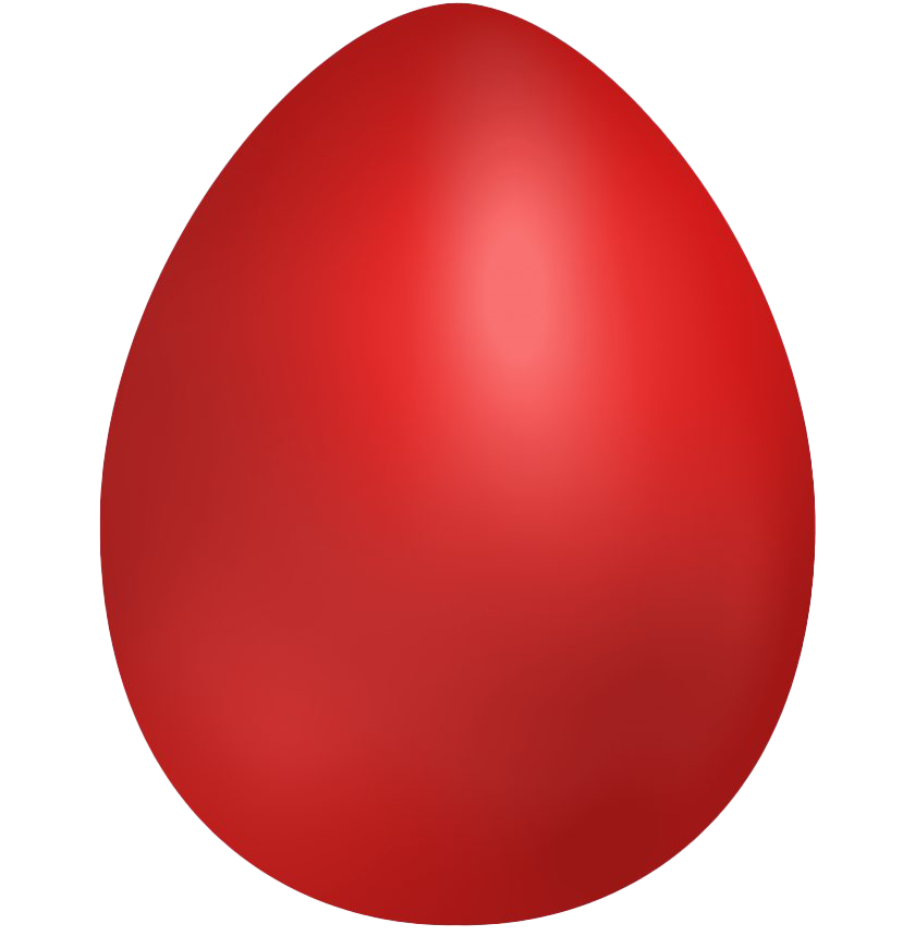 Egg Easter Red Picture Free Clipart HD Transparent PNG Image