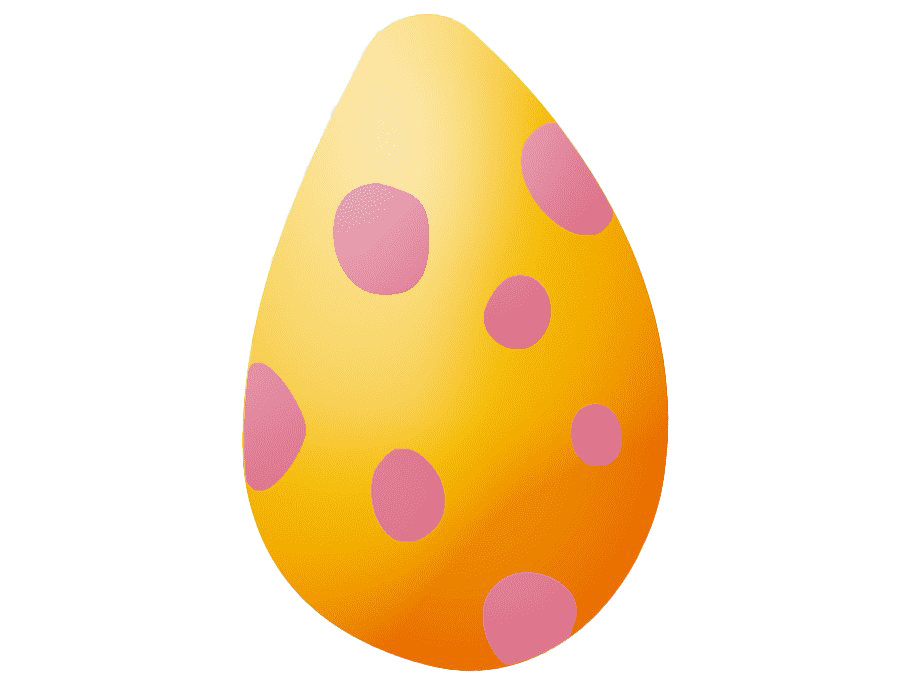 Egg Easter Yellow Free Clipart HD Transparent PNG Image