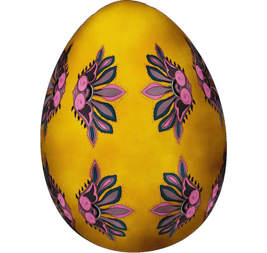 Egg Easter Yellow PNG Download Free Transparent PNG Image