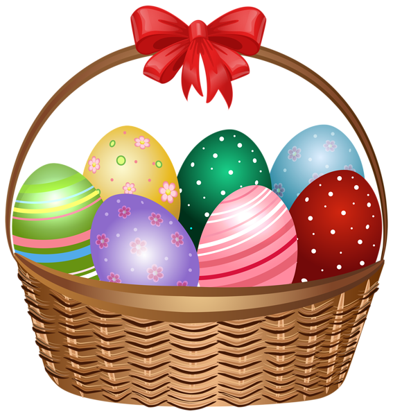 Basket Egg Vector Easter PNG Download Free Transparent PNG Image