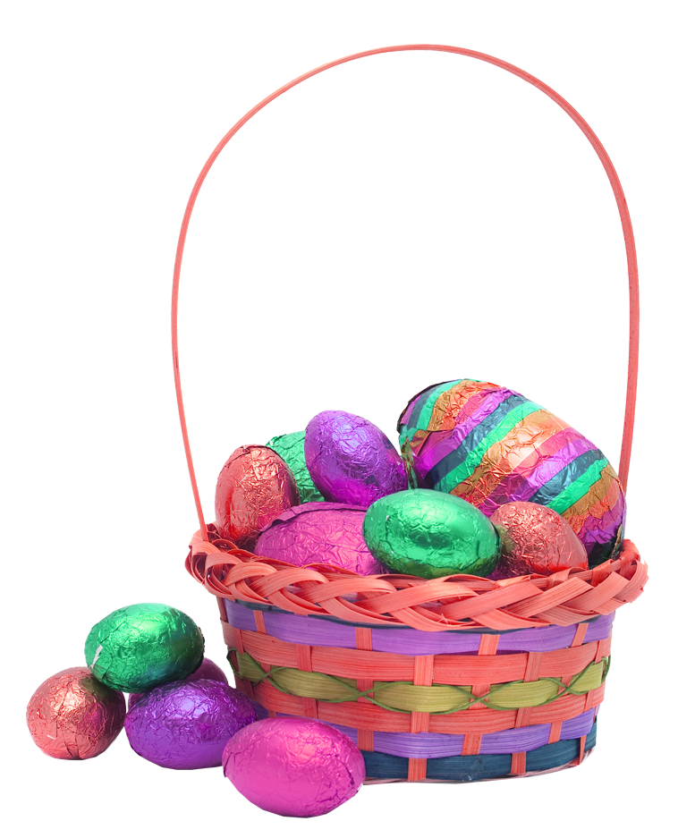 Basket Egg Easter Free Download Image Transparent PNG Image