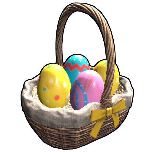 Basket Egg Easter Picture HQ Image Free Transparent PNG Image