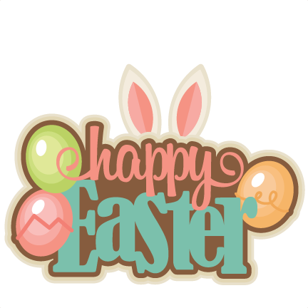 Happy Easter Clipart Transparent PNG Image