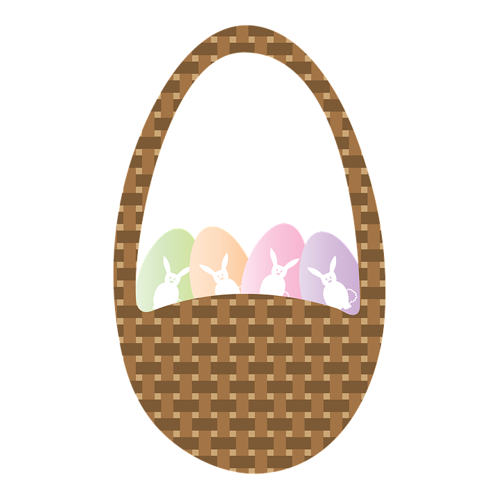 Easter Basket Transparent Background Transparent PNG Image