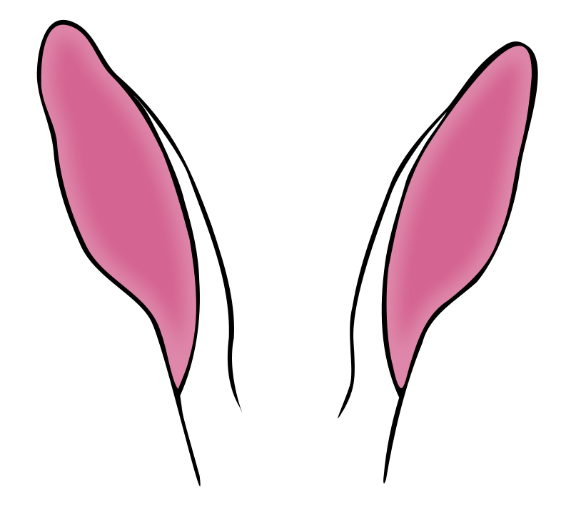 Easter Bunny Ears Picture Transparent PNG Image